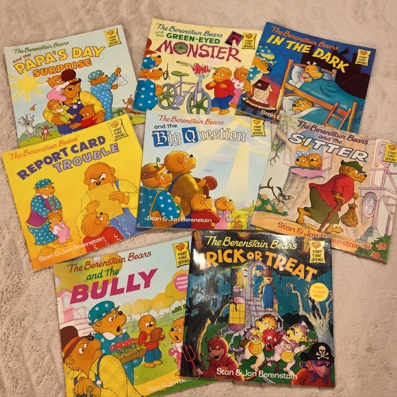 Vintage The Berenstain Bears Book Bundle (Soft - Picture 7 of 7